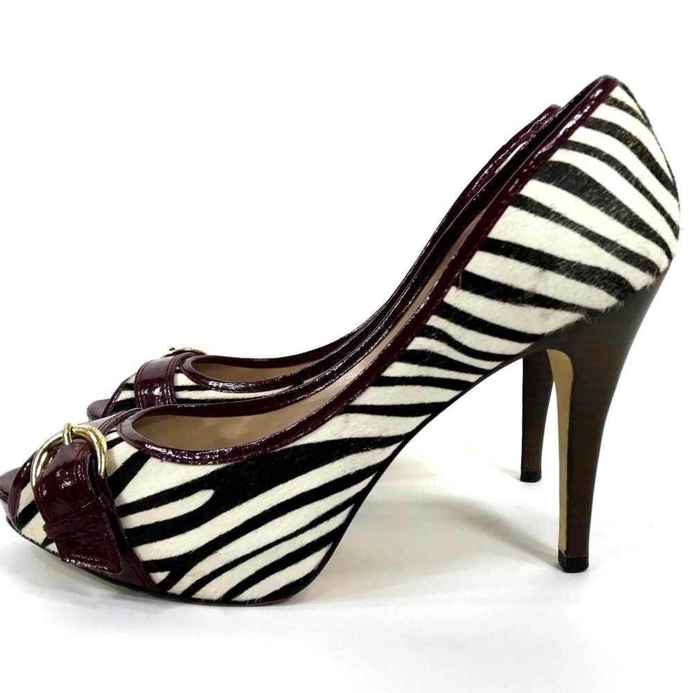 ❤️ SOLD ❤️    Steve Madden Zebra Print Pumps - Picture 2 of 8